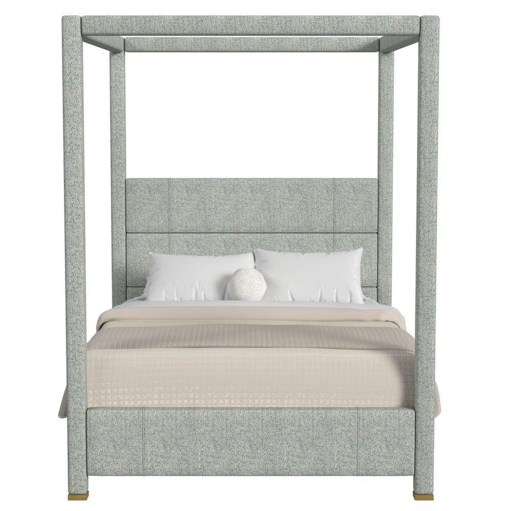 Hibernate Canopy Bed, Queen - Tweedy Bird Sky, 3 Cartons
