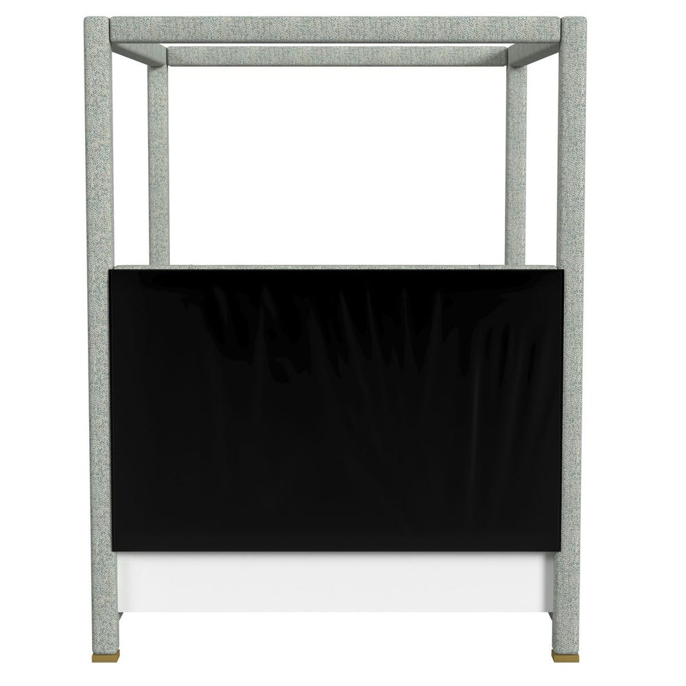 Hibernate Canopy Bed, Queen - Tweedy Bird Sky, 3 Cartons