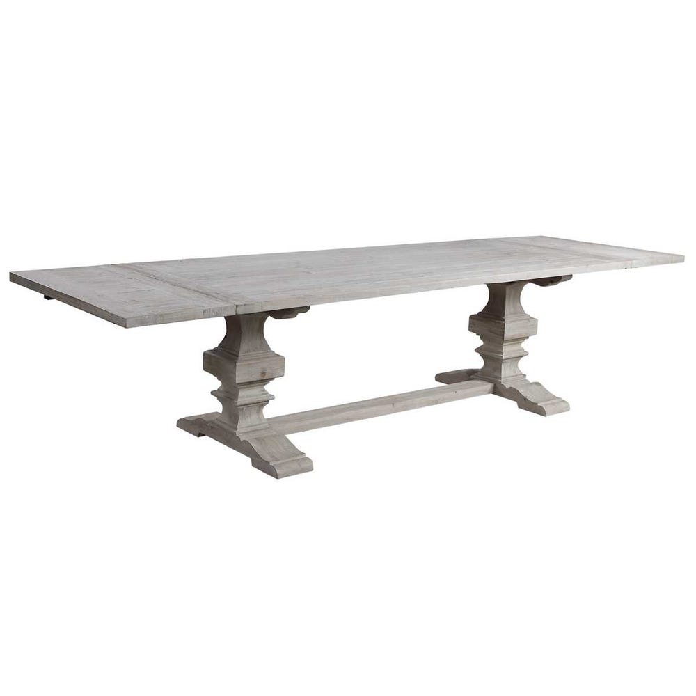 Baldrick Extension Dining Table - White