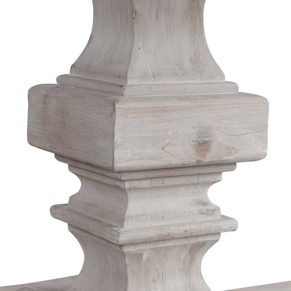 Baldrick Extension Dining Table - White