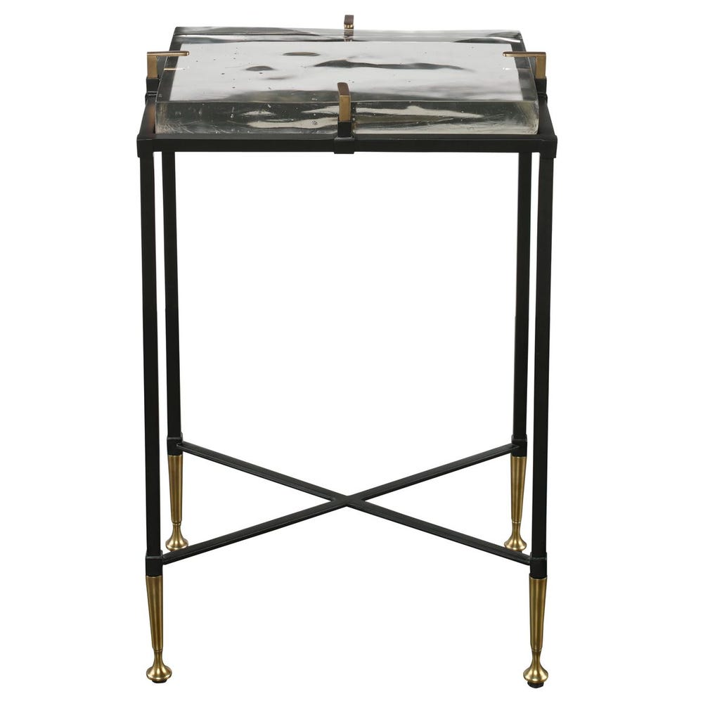 Ice Block Accent Table - Rectangular