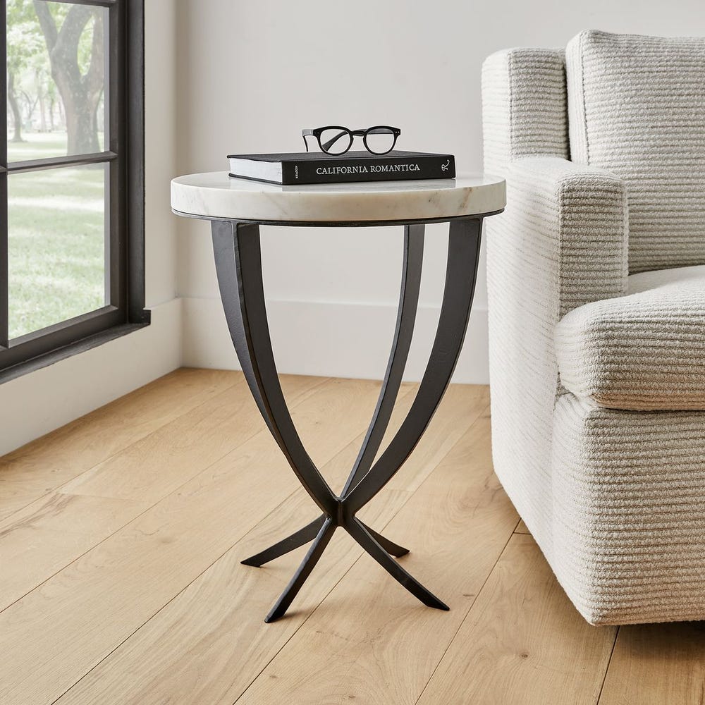 Coronation Accent Table, 2 Cartons