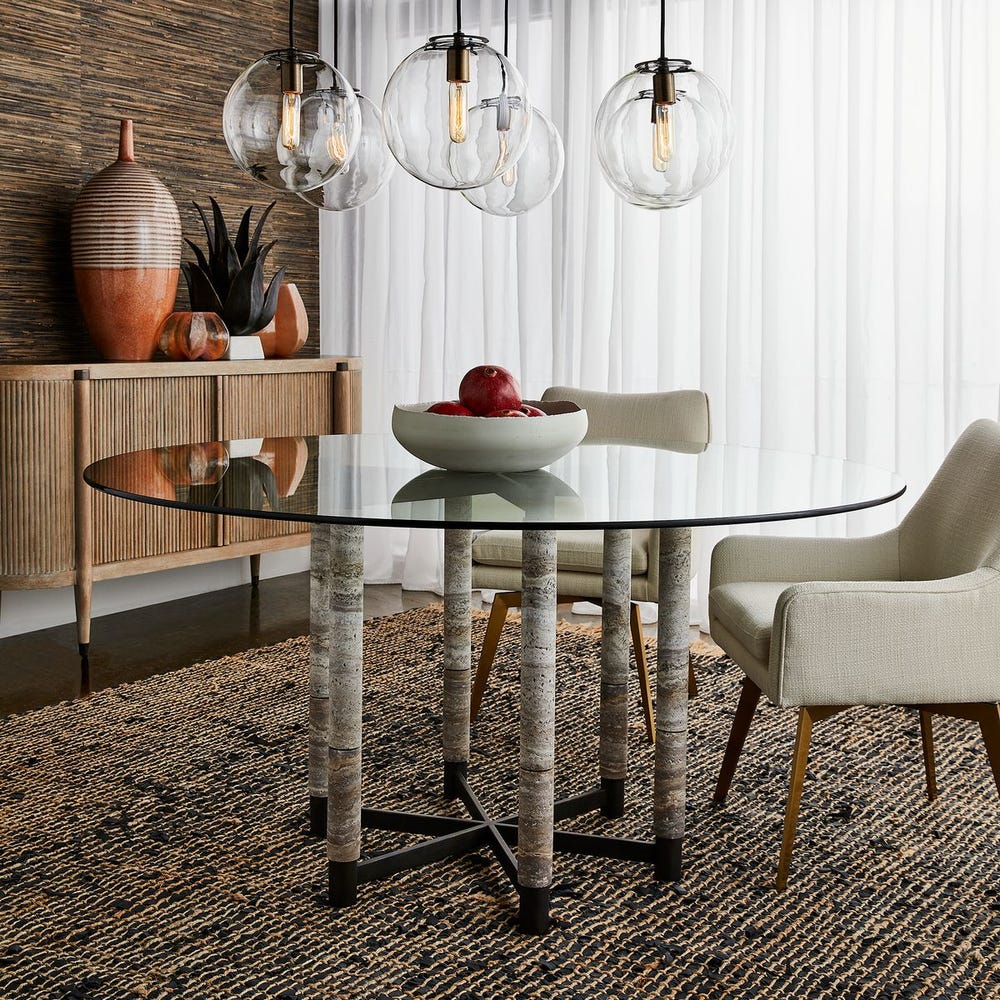 Hex Dining Table, 2 Cartons