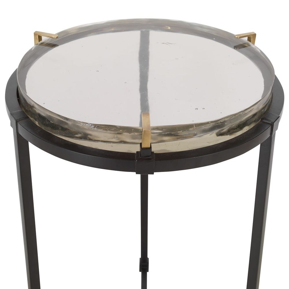 Ice Block Accent Table - Round