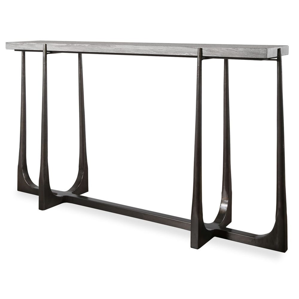 Tapering Off Console Table, 2 Cartons