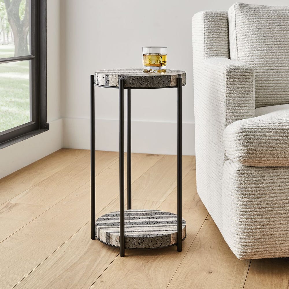 Strie Accent Table