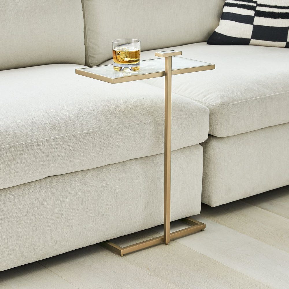 Jewel Pull Up Accent Table - Rectangle