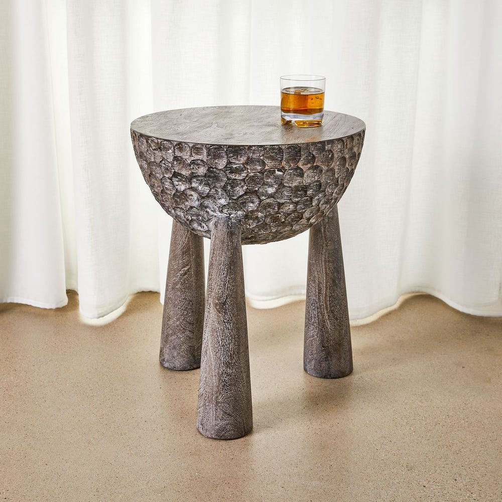 Kettledrum Accent Table