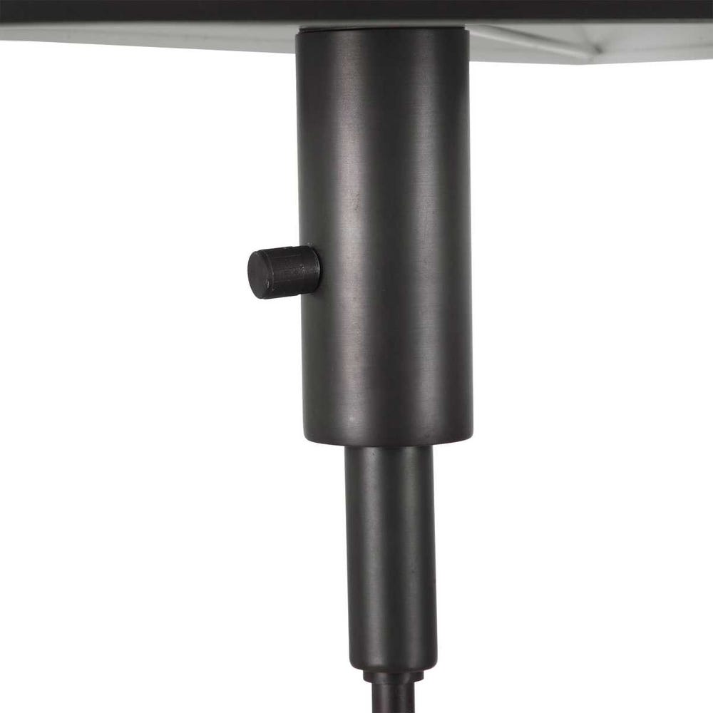 Telescope Buffet Lamp - Gray Travertine/Bronze