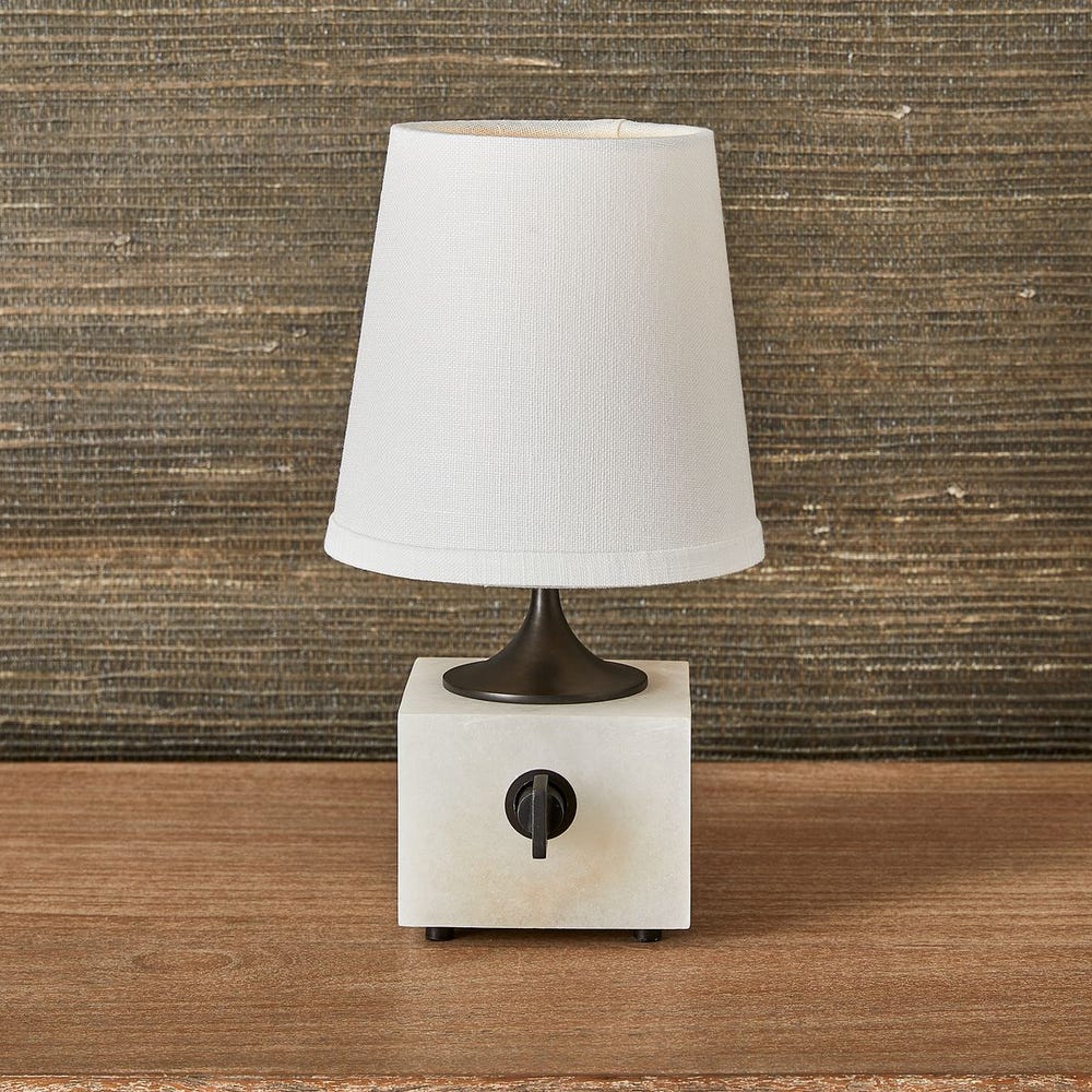 Blockhead Mini Lamp - Bronze