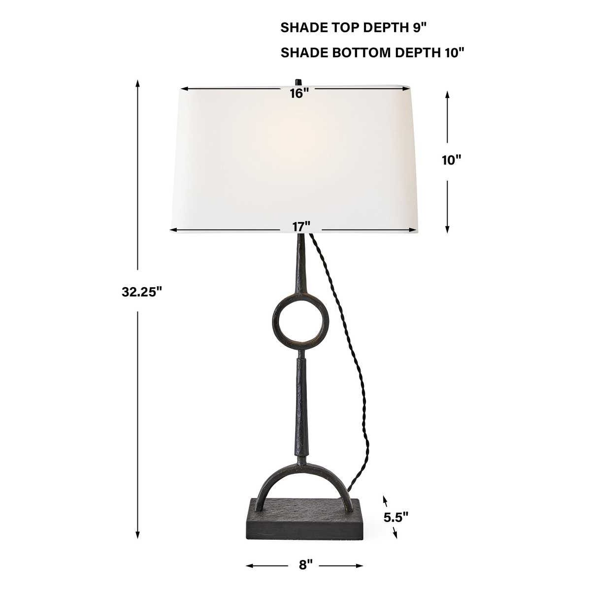 Blacksmith Table Lamp