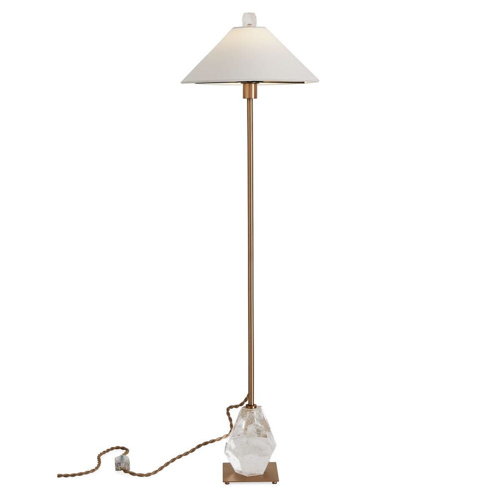 Faceted Buffet Lamp
