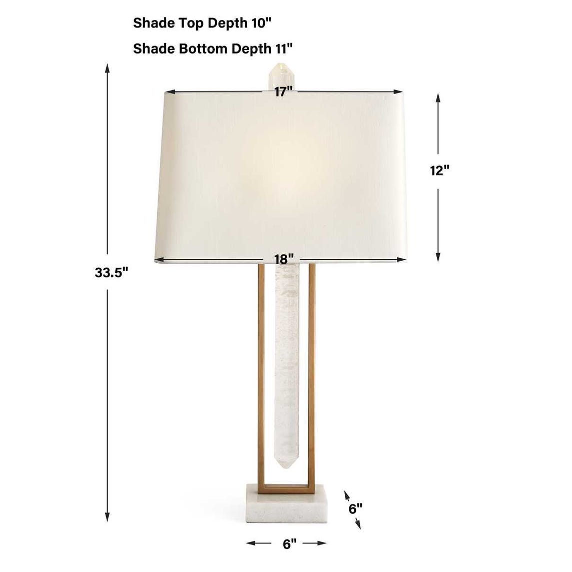 Jeweled Point Table Lamp