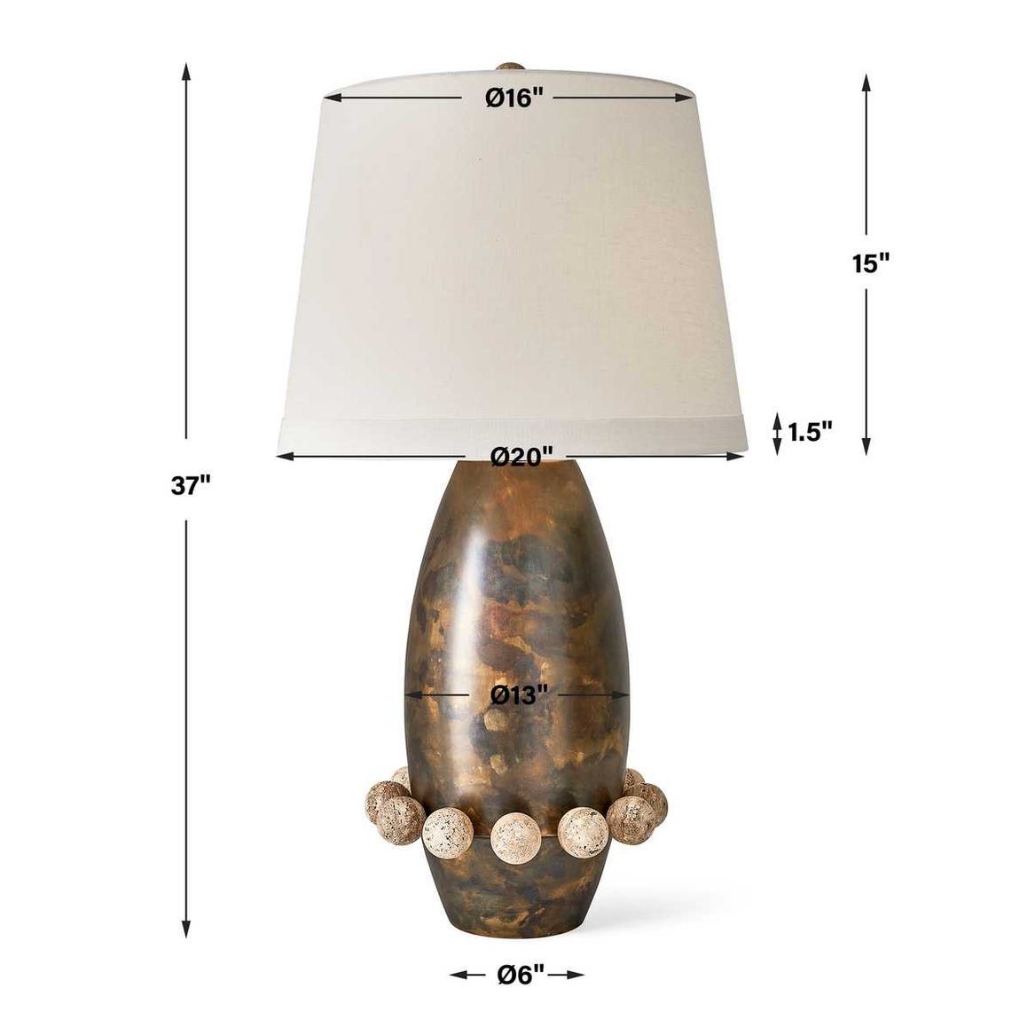 Spheres of Influence Table Lamp