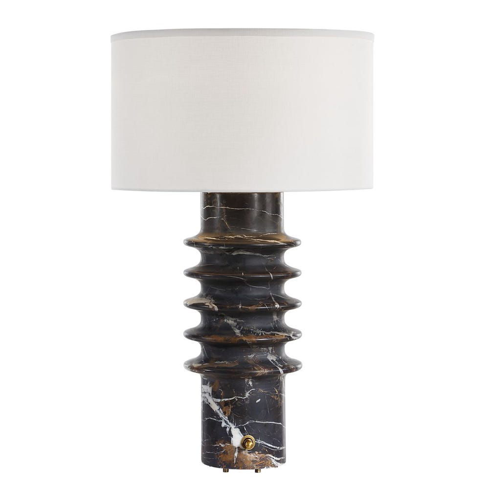 Ring Around Table Lamp - Michelangelo Marble