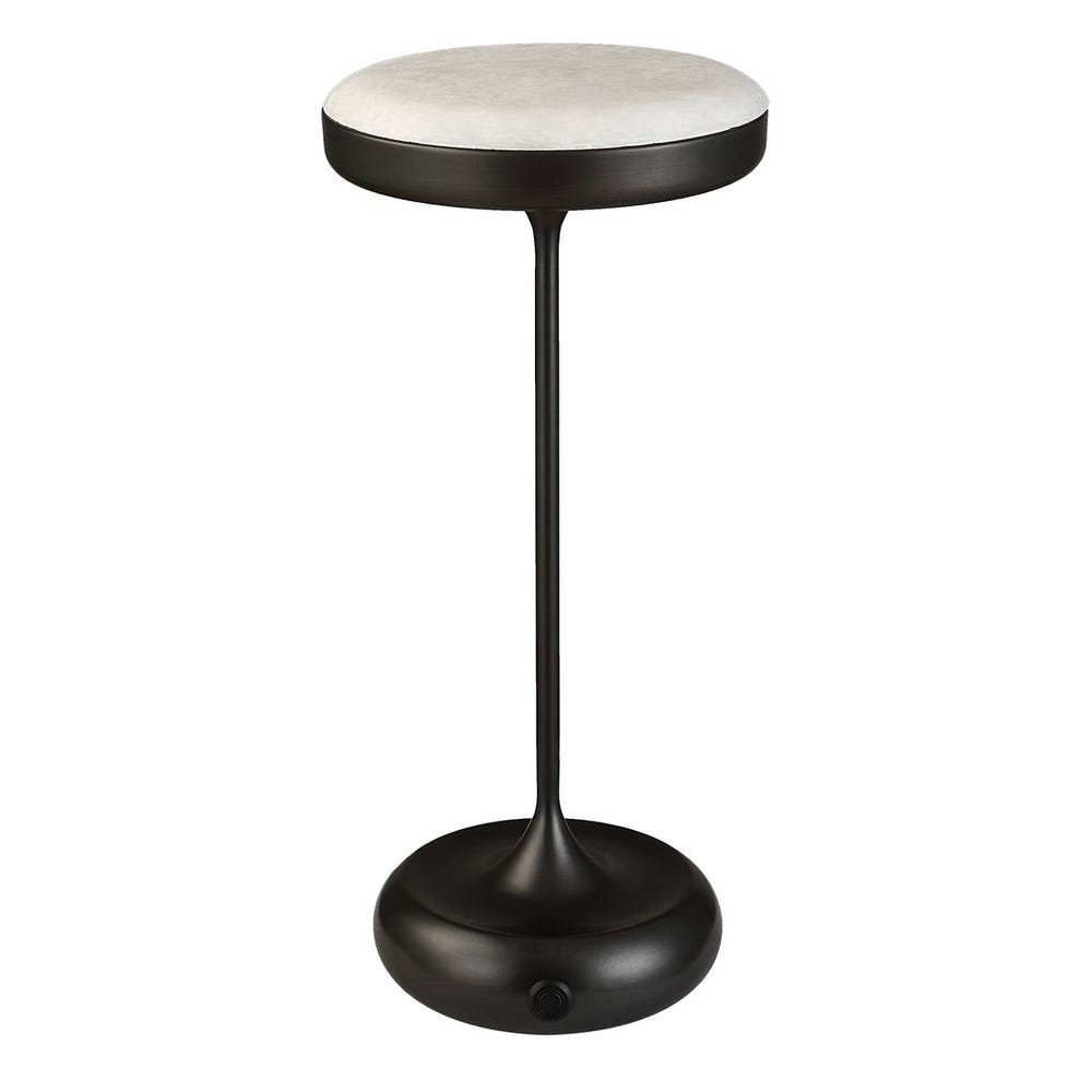 Flat Top Rechargeable Mini Lamp - Bronze