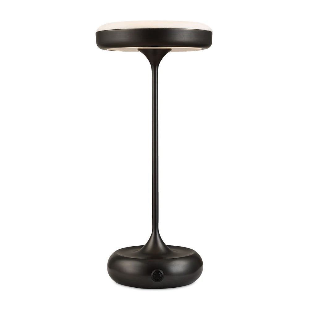 Flat Top Rechargeable Mini Lamp - Bronze
