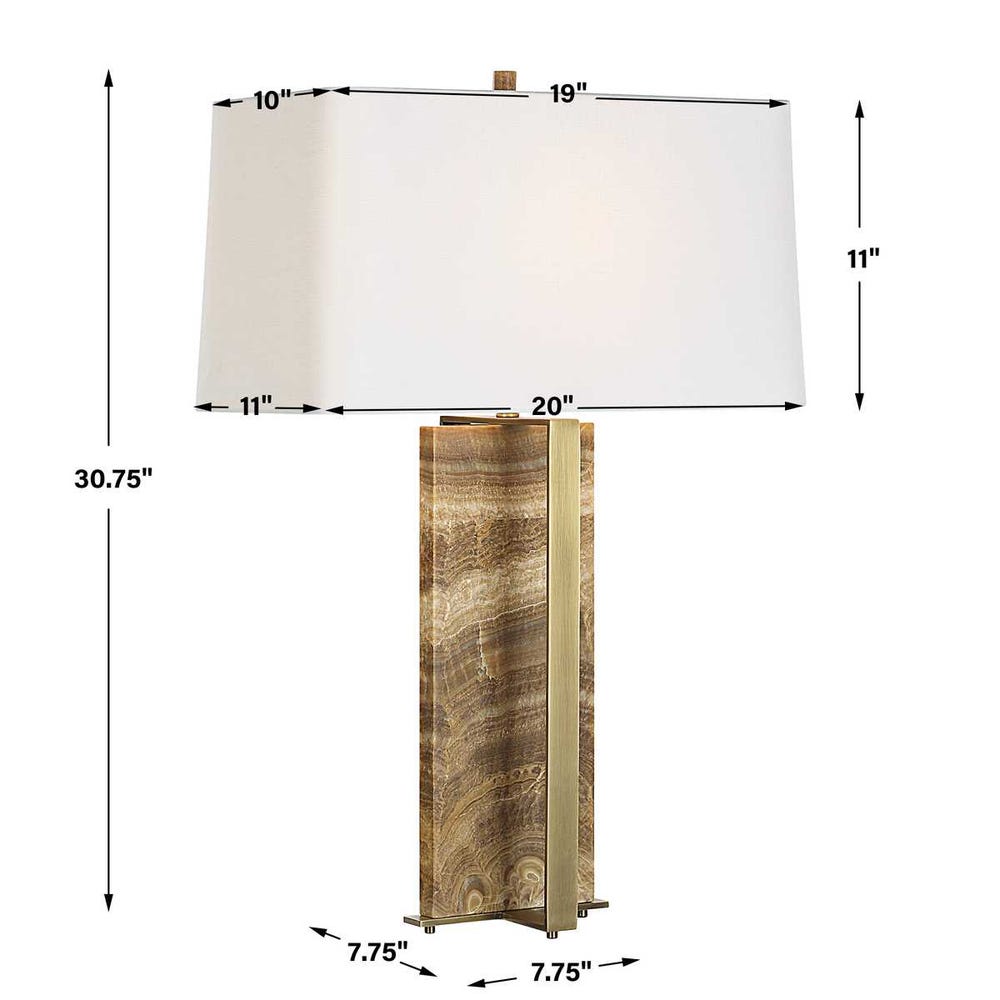 Joist Table Lamp - Onyx
