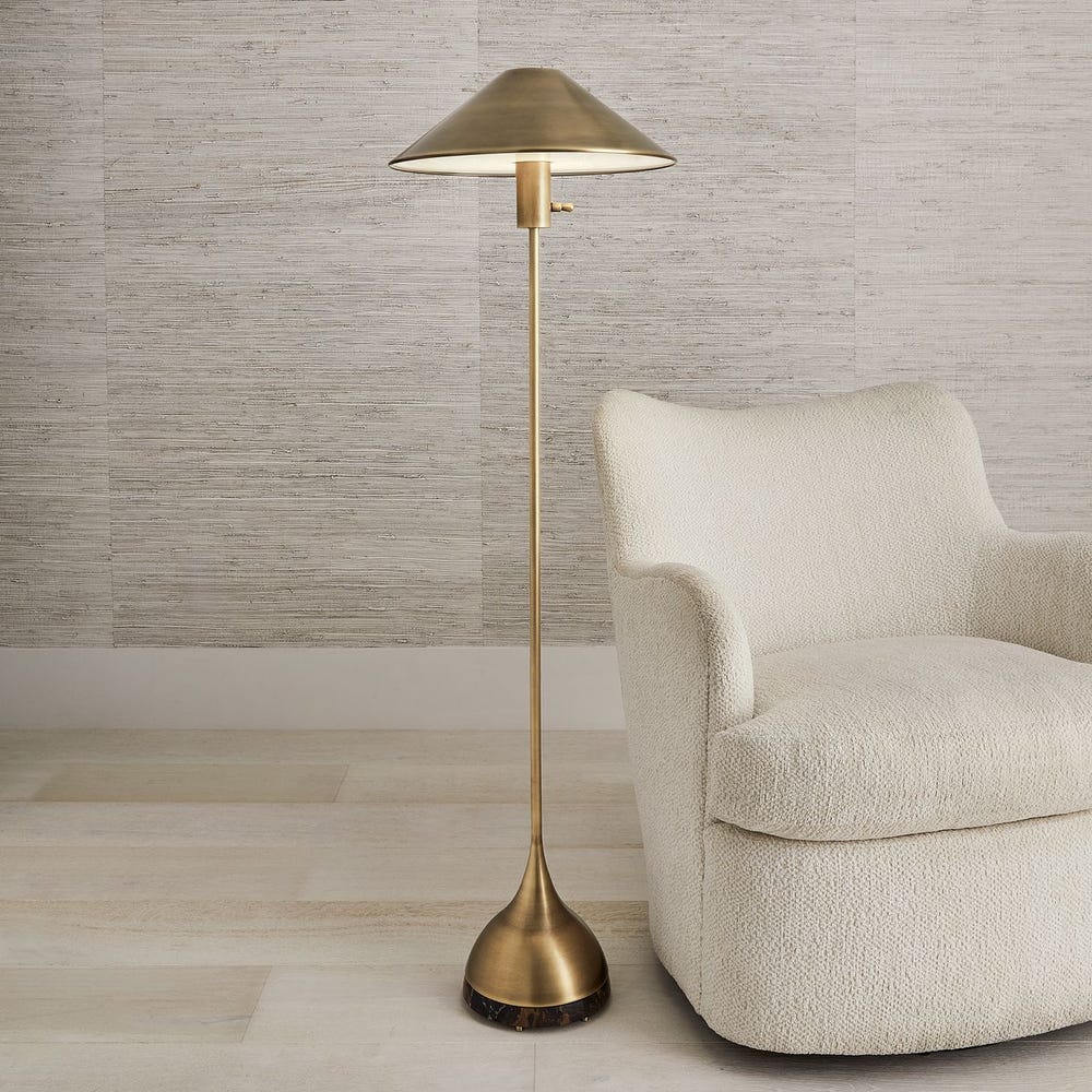 Kiss Floor Lamp - Michelangelo Marble