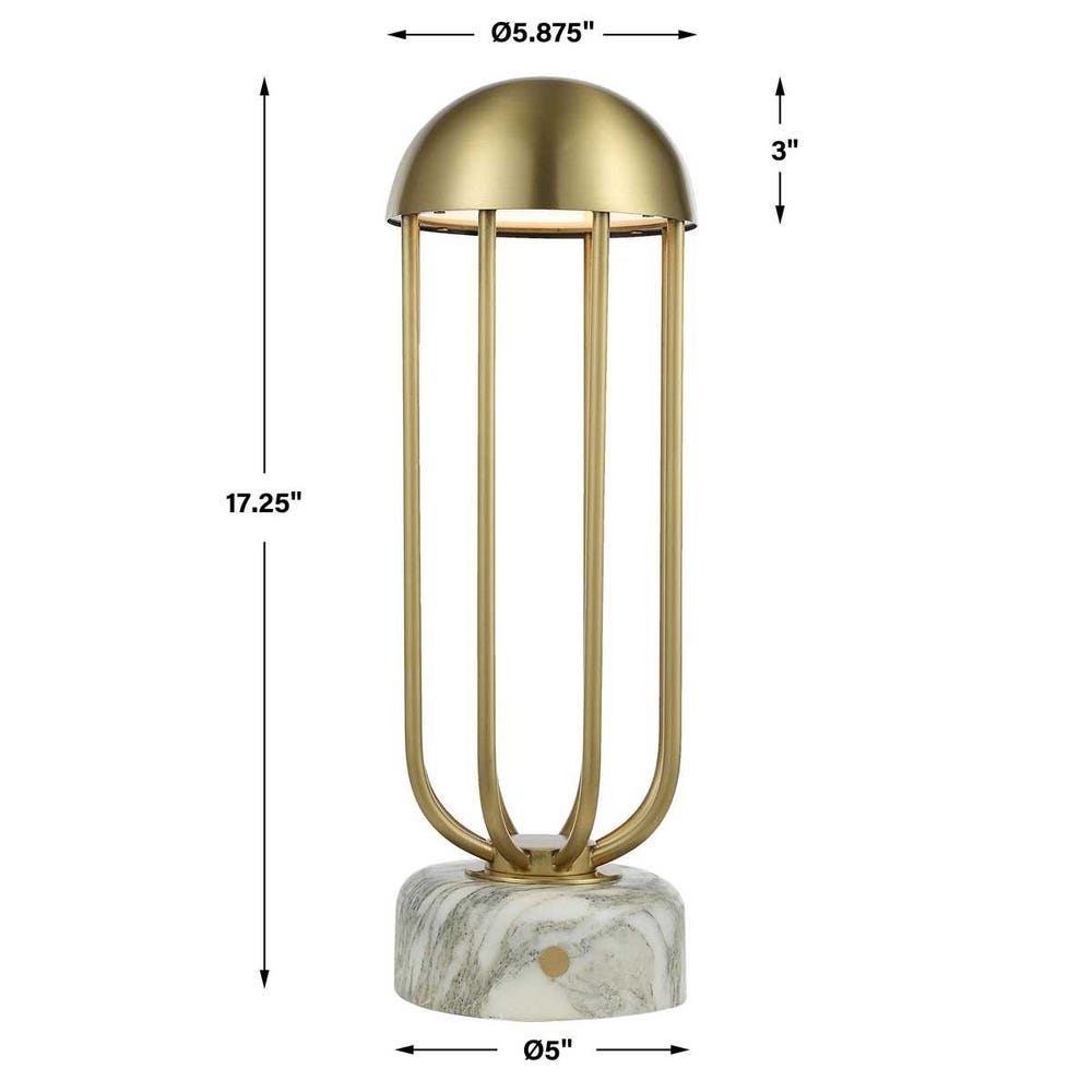 Golden Carousel Rechargeable Mini Lamp
