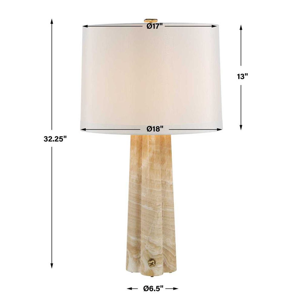 Golden Clover Table Lamp