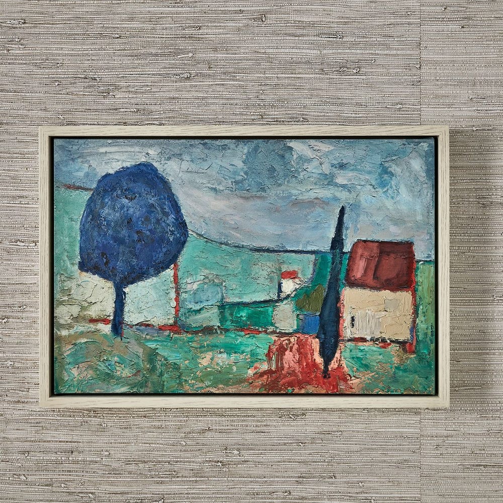 Lorraine Framed Canvas