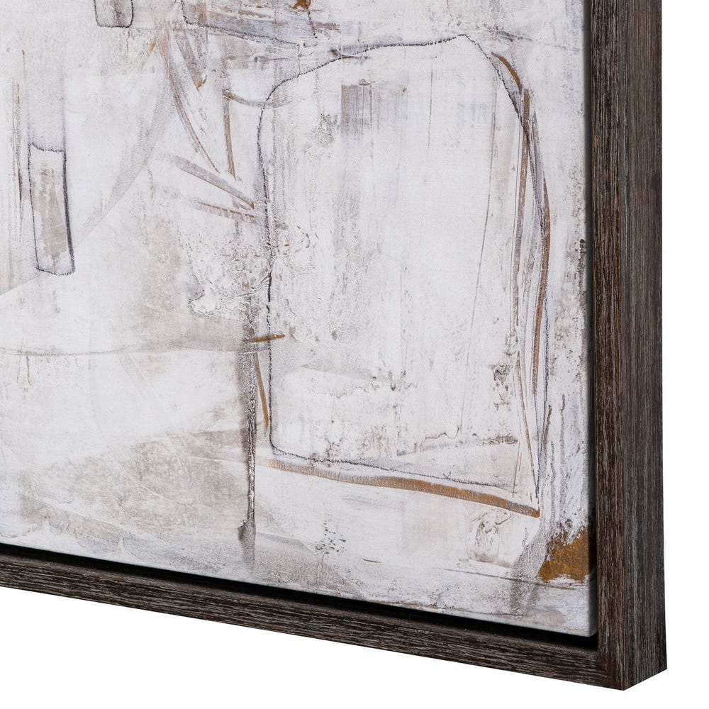 Boom Town Framed Canvas