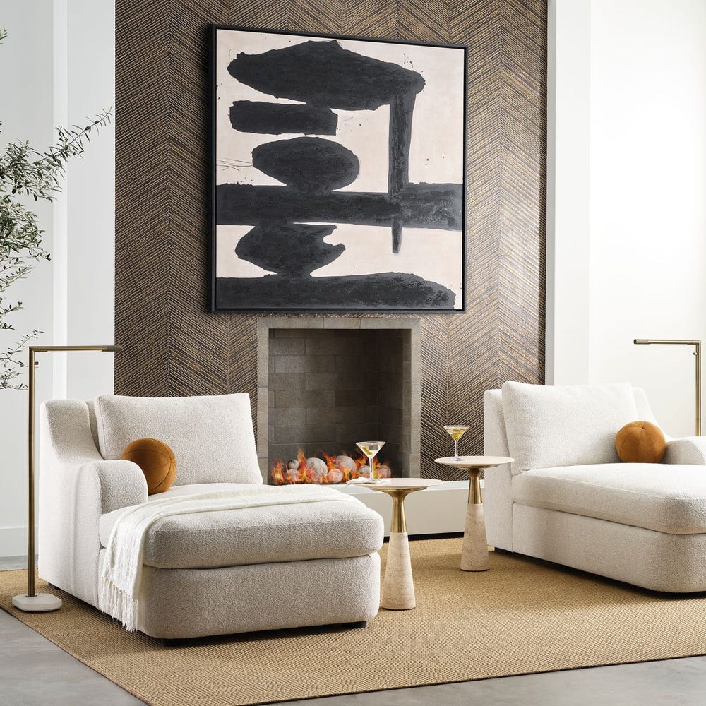 Rock On Framed Canvas