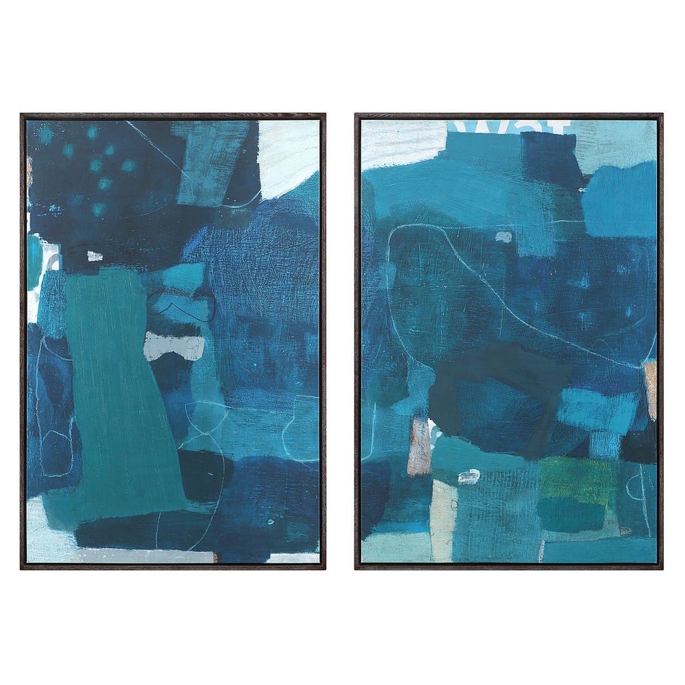 Wait Until Dusk Diptych Canvas S/2 - Large