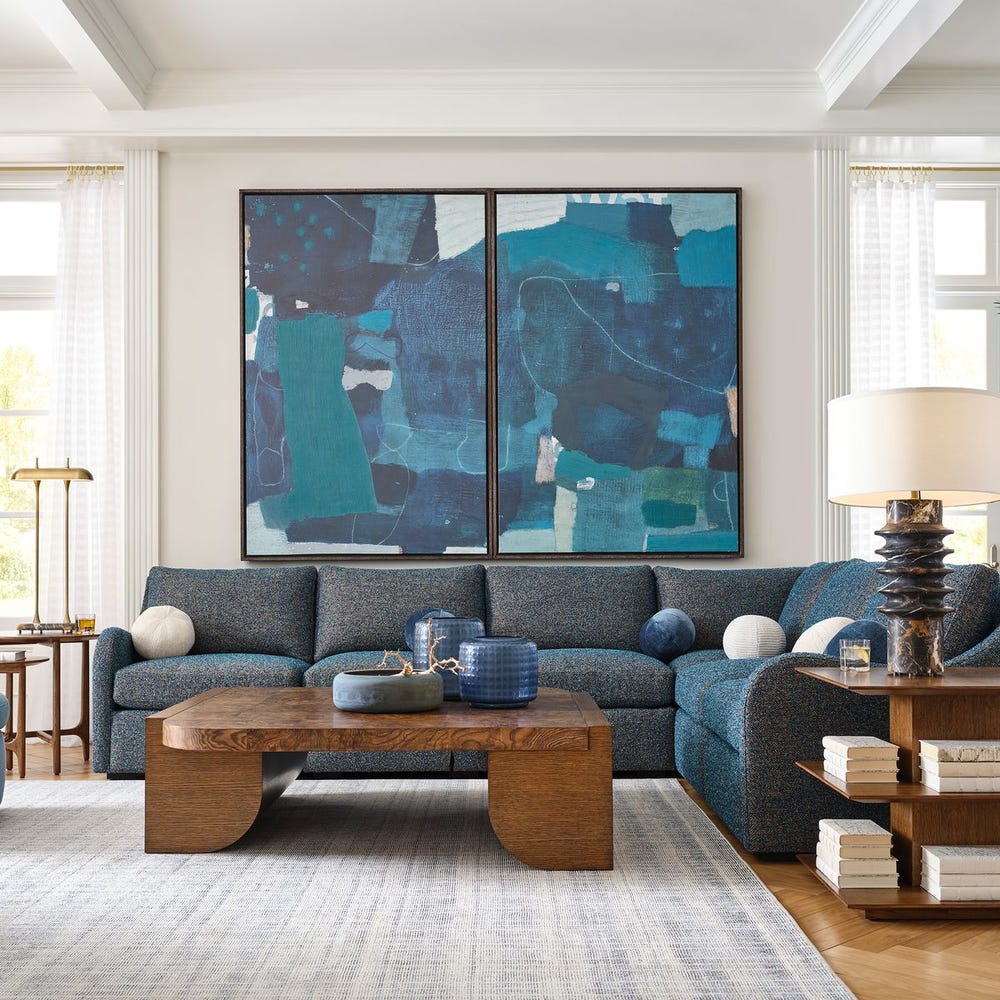 Wait Until Dusk Diptych Canvas S/2 - Large