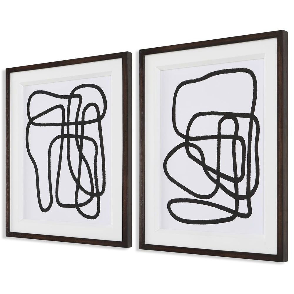 Entangle Framed Prints, S/2