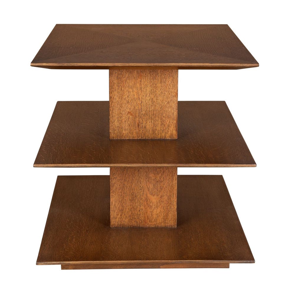 Stash It Side Table - Cocoa Brown