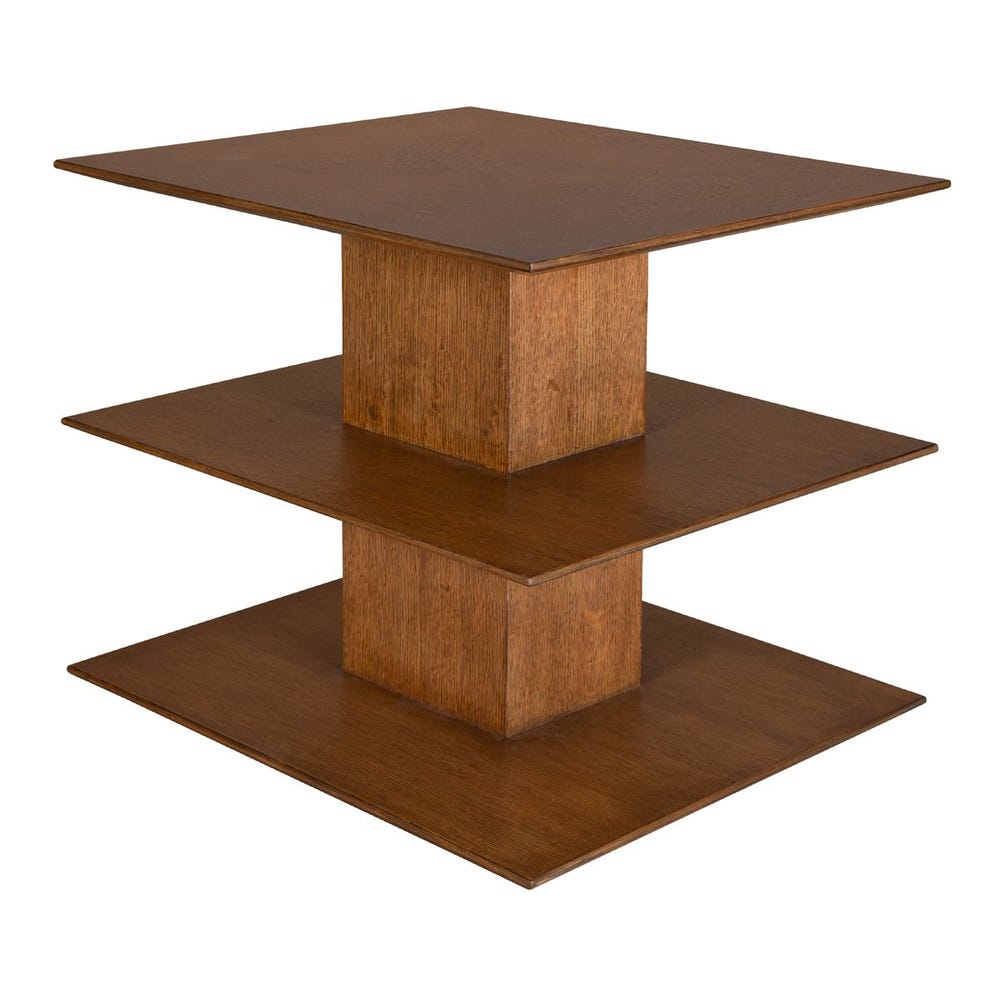 Stash It Side Table - Cocoa Brown