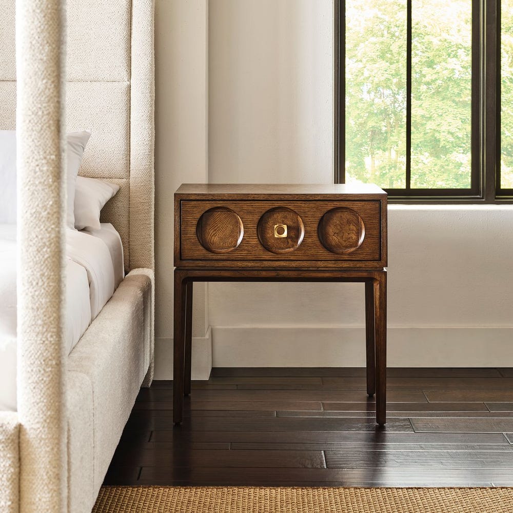 Roundabout Side Table - Cocoa Brown