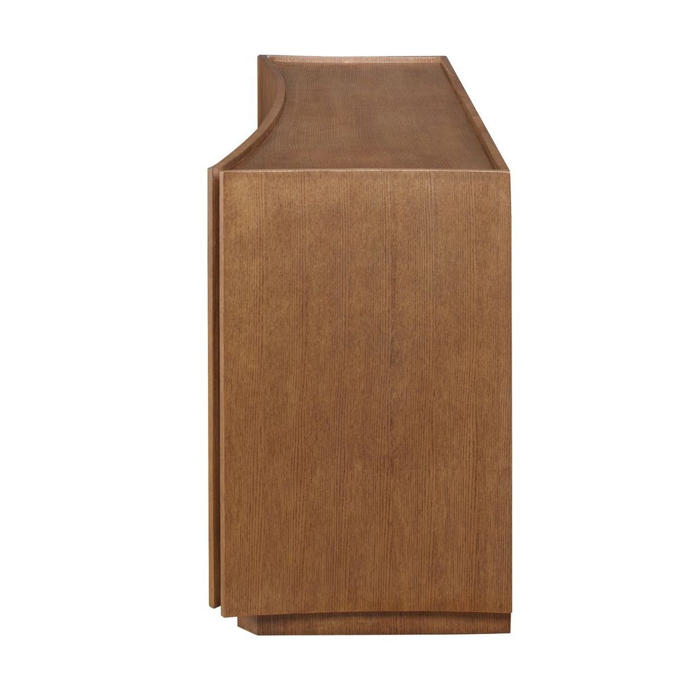 High Light, Lighted 4 Door Console Cabinet