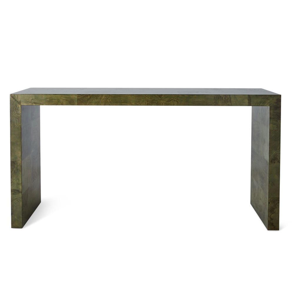 Ingrain Console Table - Olive