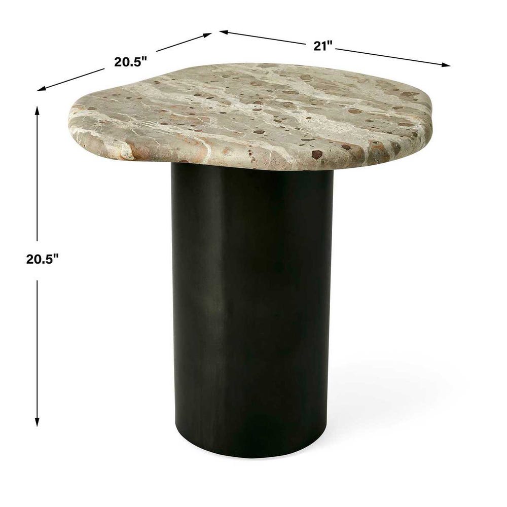 Pool Accent Table, 2 Cartons