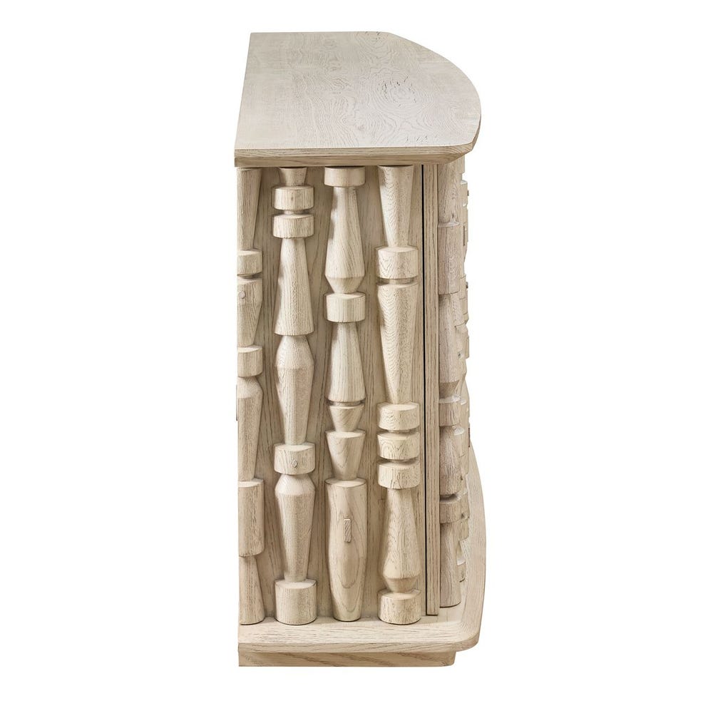 Spindle 4 Door Cabinet