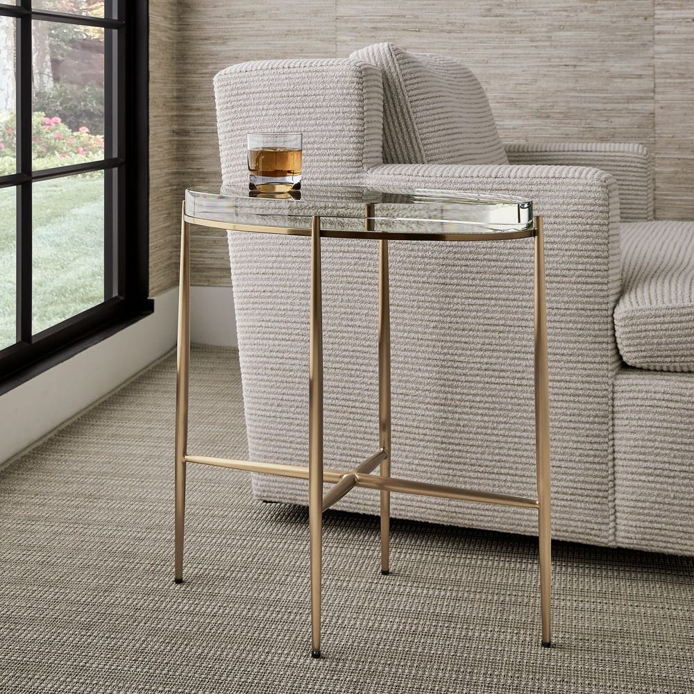 Crystal Clear Accent Table