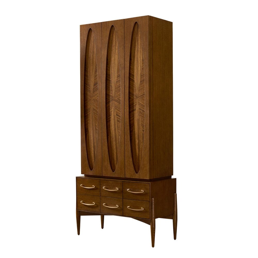 Tiger Eye Tall Cabinet, 2 CARTONS