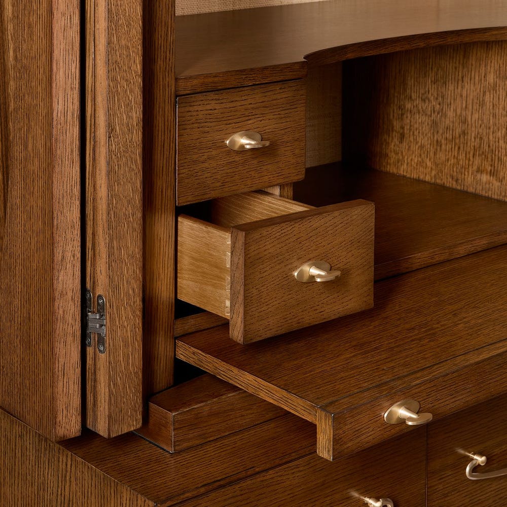 Tiger Eye Tall Cabinet, 2 CARTONS