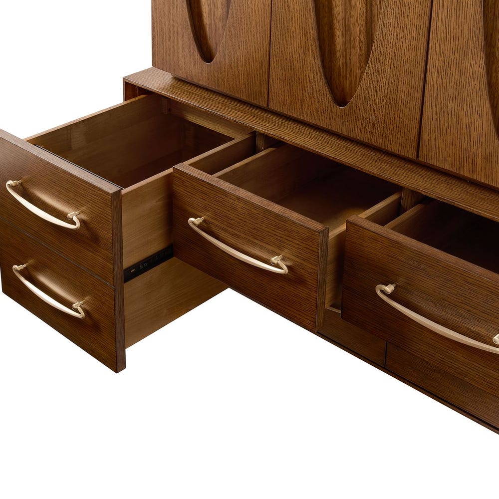 Tiger Eye Tall Cabinet, 2 CARTONS