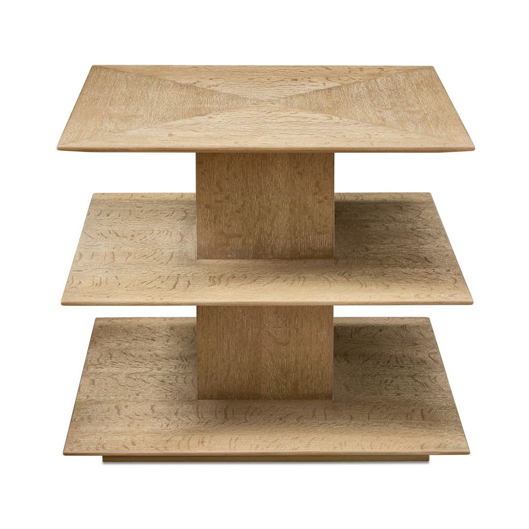 Stash It Side Table - Blonde