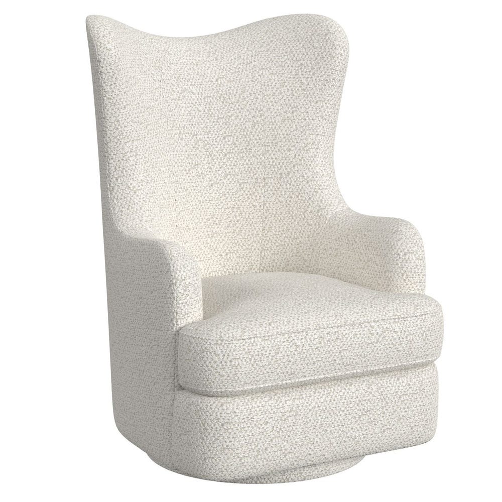 Hot Wing Swivel Chair - Cuddly Cream