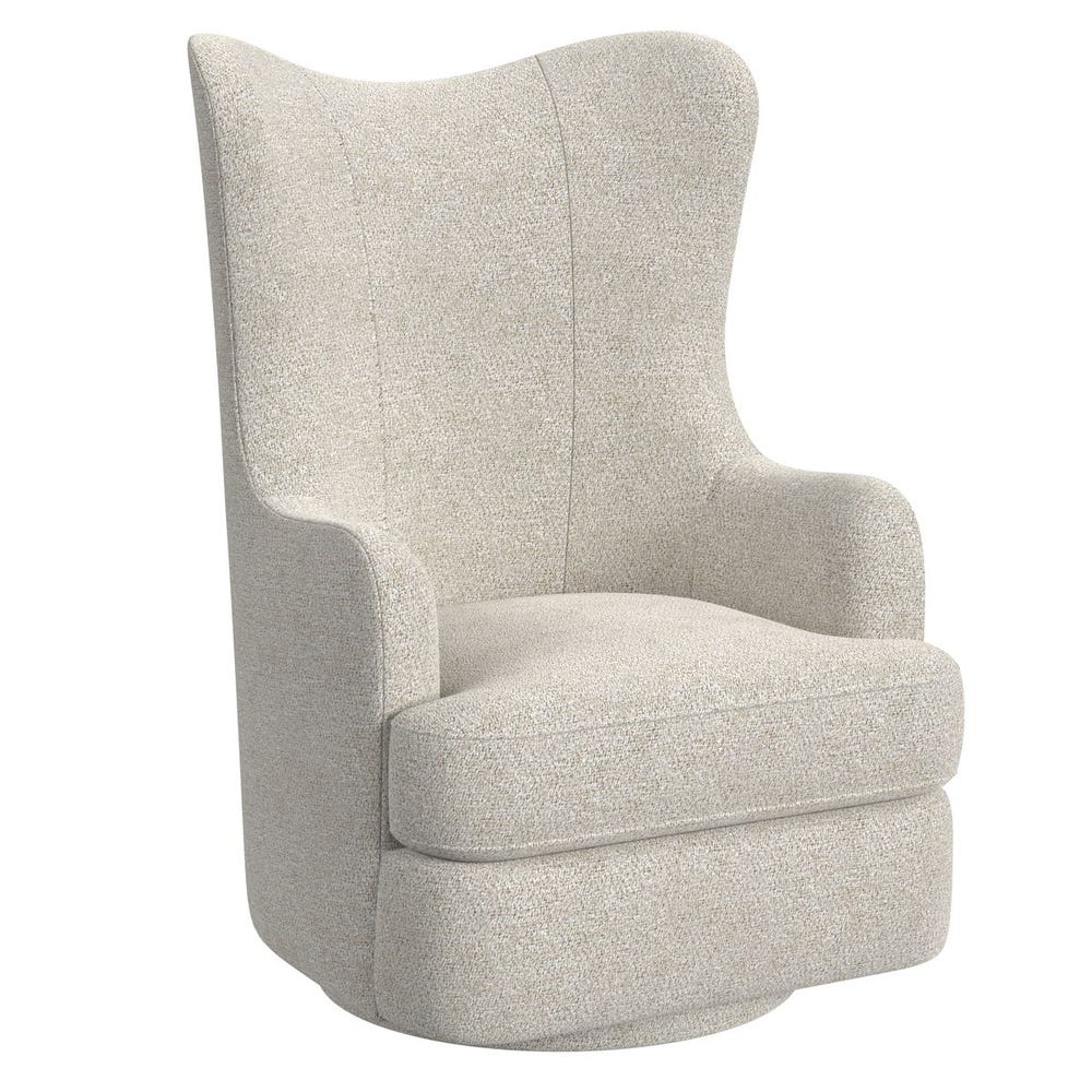 Hot Wing Swivel Chair - Snuggle Vanilla