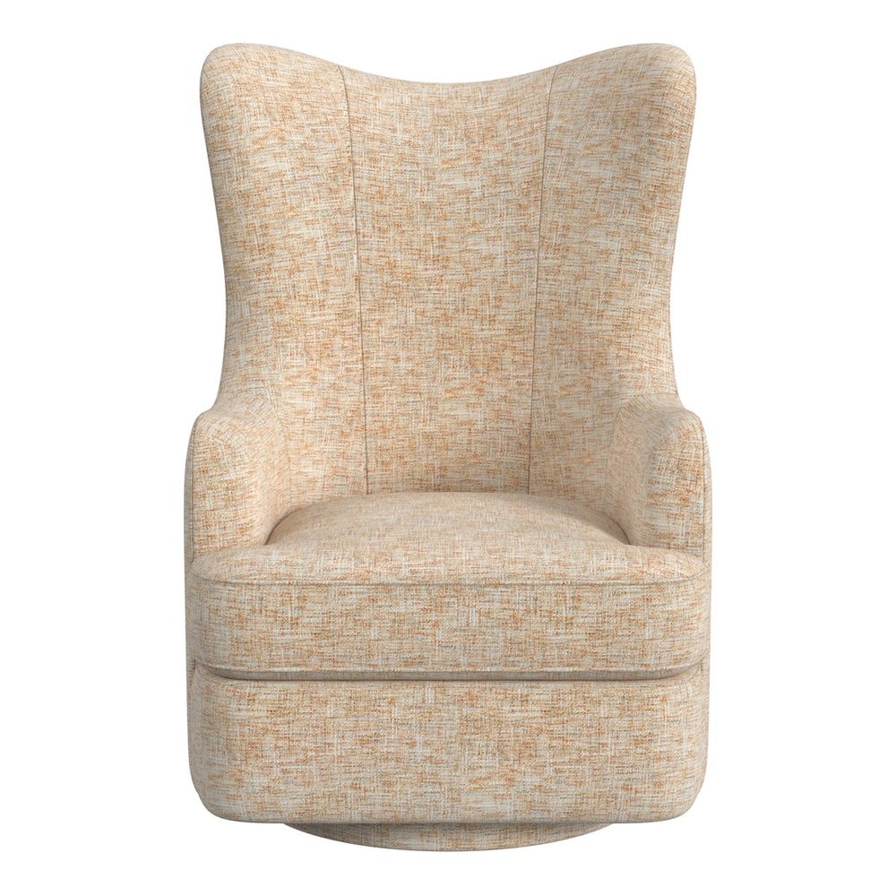 Hot Wing Swivel Chair - Thatched Butterscotch