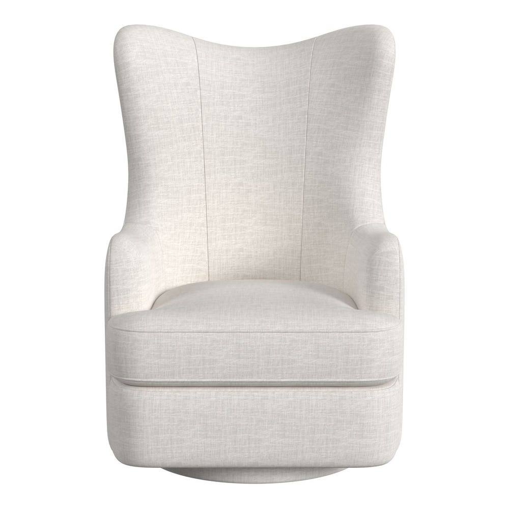 Hot Wing Swivel Chair - Lovely Linen Cream