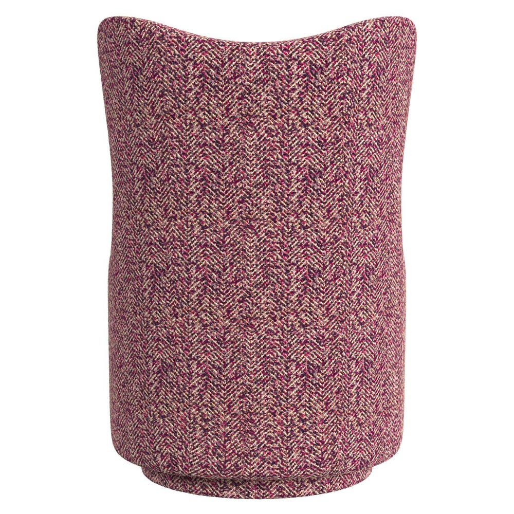 Hot Wing Swivel Chair - Tweedy Bird Purple Finch