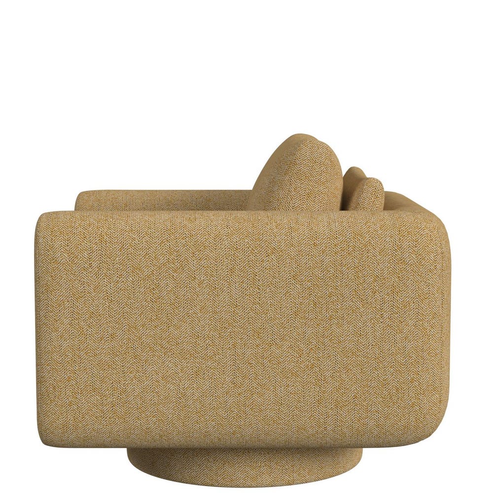 Loop Swivel Chair - Tweedy Bird Goldfinch
