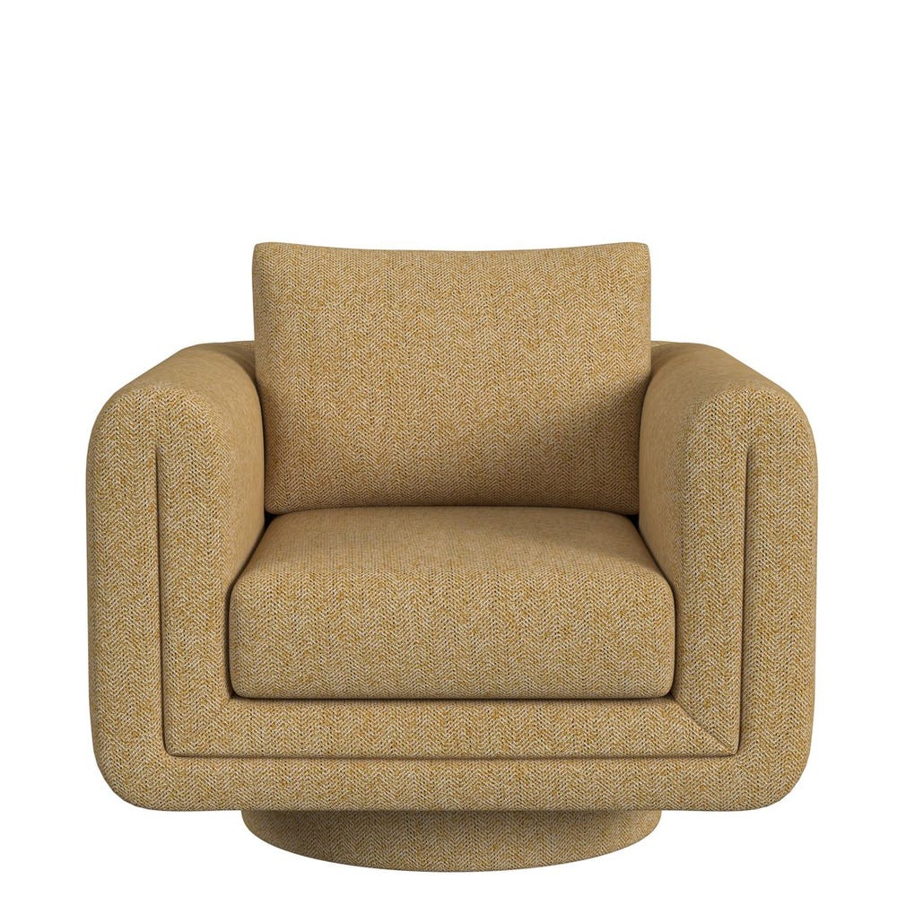 Loop Swivel Chair - Tweedy Bird Goldfinch